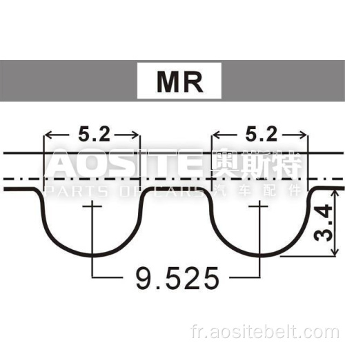 Ceinture de distribution pour Toyota Land Cruiser 100